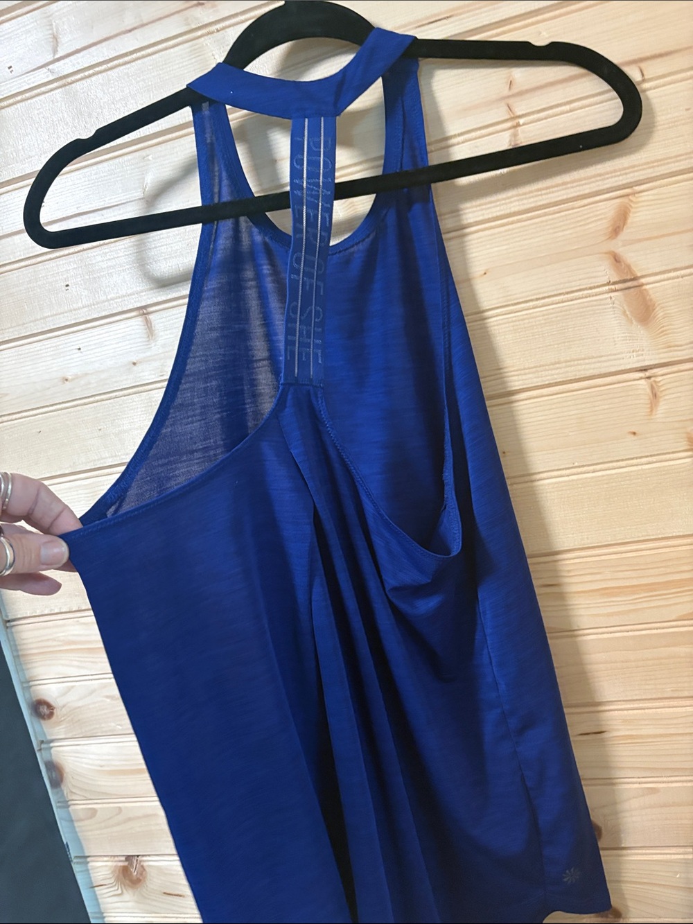 Athleta Royal Blue Racerback Tank - Picture 5 of 8